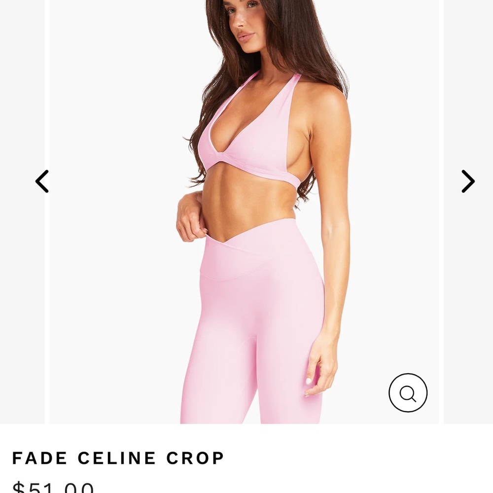 ❌SOLD🎀CSB pink top new - Picture 2 of 3